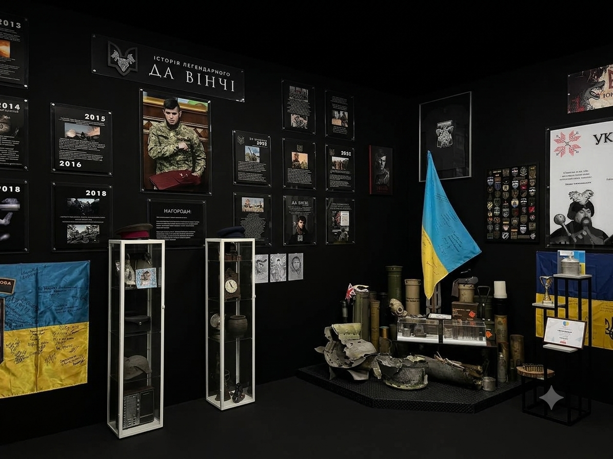Портрет Дмитра Коцюбайла «Да Вінчі»